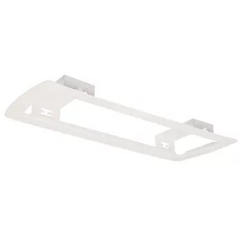   SCHRACK - Beépítő keret K5 lámpához, fehér Required ceiling cut out: 365 x 130 mm - NLK5E-----