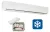 SCHRACK - KB Cool lámpa, Wireless, LED, 3h, 230V AC Universal mounting, IP65, temp. range -30° up to 40°C, 6 x HP LED 0,5W,  batteries and electronics in external IP54 housing (176 x 130 x 76mm) to be
