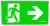 SCHRACK - KC lámpa, ERT-LED 230V falra szerelhető Exit sign: wall mounting, safety light: ceiling mounting, viewing distance: 30m, 520lm - NLKCWP039-