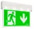 SCHRACK - KS lámpa LED 1-3h 230VAC, önellenőrző, univerzális szerelés White, universal mounting, with 4x0,5W High Power LED, with LiFePO4 battery, 1h/3h/8h adjustable, with transparent cover for addit