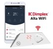 NOBODTD4R05 - NOBO DIMPLEX ALTA WiFi termosztáttal -  500W fűtőpanel - Fűthető terület 7m²