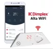NOBODTD4R15 - NOBO DIMPLEX ALTA WiFi termosztáttal - 1500W fűtőpanel - Fűthető terület 20m²