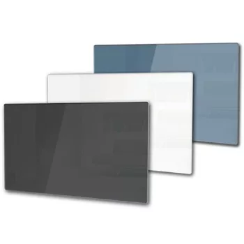   NOBONDG420W - NOBO OSLO Glass ClipOn üveg front, Fehér, 40cm/2000W