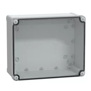  SCHNEIDER NSYTBP292412HT - Ipari műanyag doboz 291x241x128 magas átlátszó fedéllel