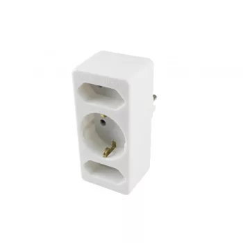   SOMOGYI ELEKTRONIC - NV 13/WH - 2euro+1védőér. alj elosztó