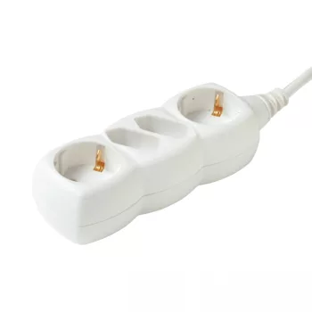   SOMOGYI ELEKTRONIC - NV 14/WH - 2euro+2védőér. aljzat 1.5m