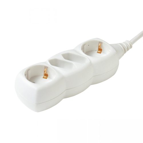 SOMOGYI ELEKTRONIC - NV 14/WH - 2euro+2védőér. aljzat 1.5m