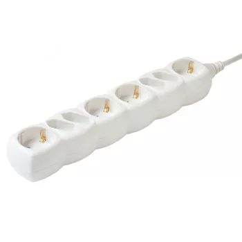   SOMOGYI ELEKTRONIC - NV 18-3/WH/1,5 - 4euro+4védőér. aljzat 3m