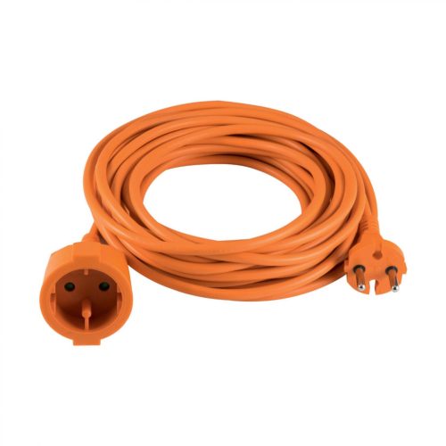 SOMOGYI ELEKTRONIC - NV 4-20/OR/1,5 - Kéteres hosszabbító, 20m, 2x1,5 mm2, narancs