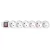 SOMOGYI ELEKTRONIC - NV 6K-10/WH/1,5 - 6os elosztó 10m kapcs, 3x1,5mm2, fehér