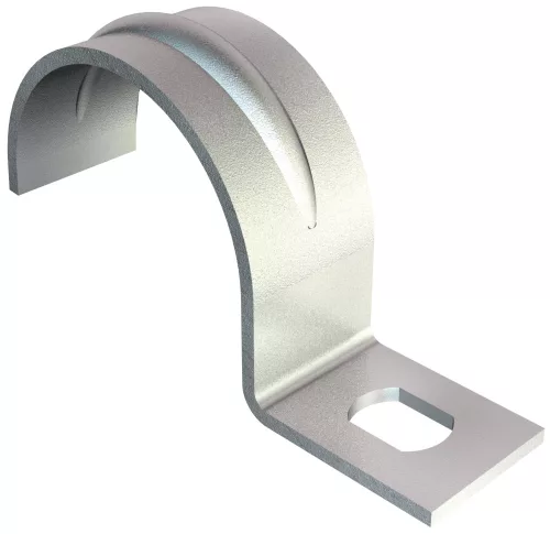 OBO-1003046 rögzítőbilincs egyrétegű 4mm galvanikusan horganyzott, DIN EN 12329 - 604 4 G