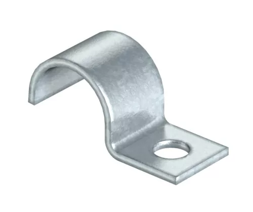 OBO-1009028 rögzítőbilincs egyrétegű 5mm galvanikusan horganyzott, DIN EN 12329 - 1015 5 G