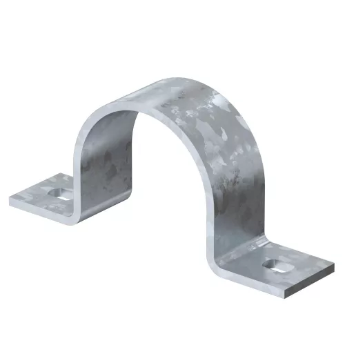 OBO-1015500 rögzítőbilincs kétrétegű 50mm merítetten tűzihorganyzott, DIN EN ISO 1461 - 823 50 FT