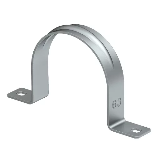 OBO-1017997 rögzítőbilincs kétrétegű 63mm  - 605 63 ALU