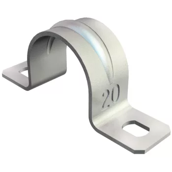   OBO-1018205 rögzítőbilincs kétrétegű 20mm galvanikusan horganyzott, DIN EN 12329 - 605 20 G
