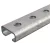 OBO-1109525 profilsín perforált, nútszélesség 11mm 2000x27x12,5 szalaghorganyzott, DIN EN 10346 - CL2712P2000FS