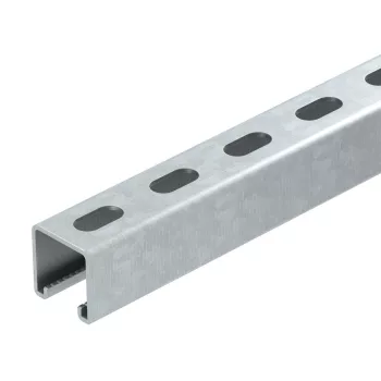   OBO-1122606 profilsín perforált, nútszélesség 22 mm 1000x41x41 merítetten tűzihorganyzott, DIN EN ISO 1461 - MS4141P1000FT