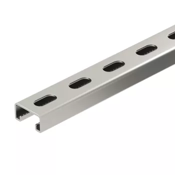   OBO-1122925 profilsín perforált, nútszélesség 22mm 2000x41x21 felületkezelés nélkül, utókezelt - MS4121P2000A2