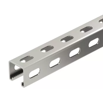   OBO-1123014 profilsín oldalperforálással, 22 mm résszé 1000x41x41 felületkezelés nélkül, utókezelt - MSL4141PP1000A2