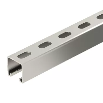   OBO-1123039 Profilsín perforált, 22 mm résszélesség 600x41x41 felületkezelés nélkül, utókezelt - MS4141P0600A4