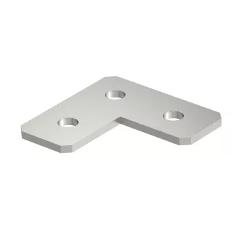   OBO-1124693 Összekötő lemez L-Form 90x90x40x4 felületkezelés nélkül, utókezelt - GMS 3 VP L A2