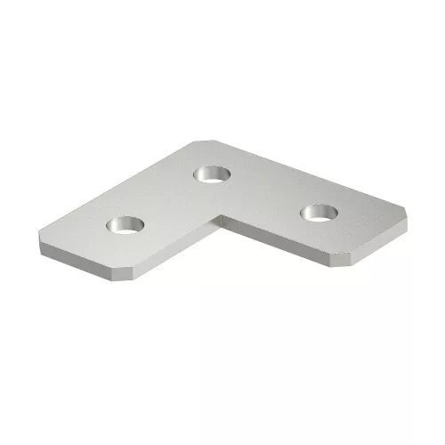OBO-1124693 Összekötő lemez L-Form 90x90x40x4 felületkezelés nélkül, utókezelt - GMS 3 VP L A2
