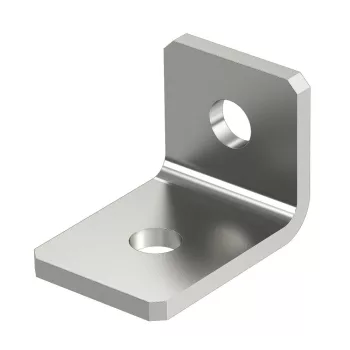   OBO-1124699 Összekötő sarokelem 90°, 2 lyukkal 54x54x40x4 felületkezelés nélkül, utókezelt - GMS 2 VW 90 A2