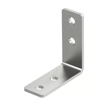   OBO-1124703 Összekötő sarokelem 90°, 4 lyukkal 104x104x40x4 felületkezelés nélkül, utókezelt - GMS 4 VW 90 A2