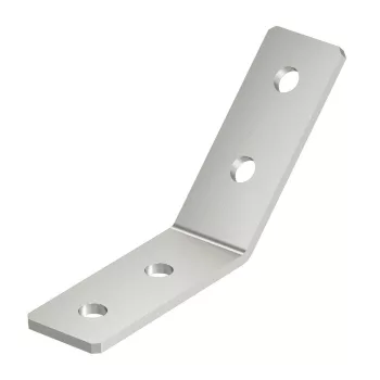   OBO-1124709 Összekötő sarokelem 45°, 4 lyukkal 101x101x40x4 felületkezelés nélkül, utókezelt - GMS 4 VW 45 A2