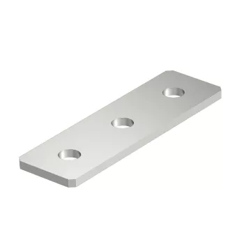   OBO-1124727 Összekötő lemez 3 lyukkal 150x40x4 felületkezelés nélkül, utókezelt - GMS 3 VP A4