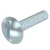OBO-1148898 csavar Q.4.8, M6x30 galvanizált-kék M6x30 galvanikusan horganyzott, DIN EN 12329 - BS M6x30 G