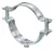 OBO-1362389 távtartó kengyel M6 menetes csatlakozóval 53-63mm merítetten tűzihorganyzott, DIN EN ISO 1461 - ASG 732 63 FT