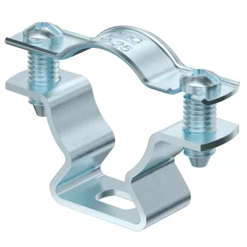   OBO-1362768 távtartó kengyel hosszanti perforációval 20-25mm galvanikusan horganyzott, DIN EN 12329 - ASL 733 25 G