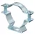 OBO-1362780 távtartó kengyel hosszanti perforációval 36-44mm galvanikusan horganyzott, DIN EN 12329 - ASL 733 44 G