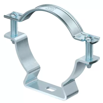   OBO-1362788 távtartó kengyel hosszanti perforációval 53-63mm galvanikusan horganyzott, DIN EN 12329 - ASL 733 63 G