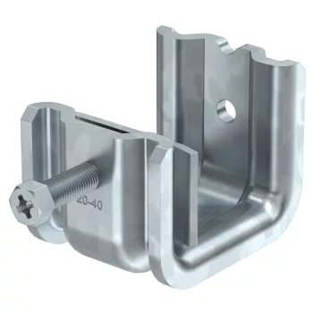   OBO-1486238 Tartókapocs nehéz kivitel 20-40mm merítetten tűzihorganyzott, DIN EN ISO 1461 - SSP 20-40 M6 FT