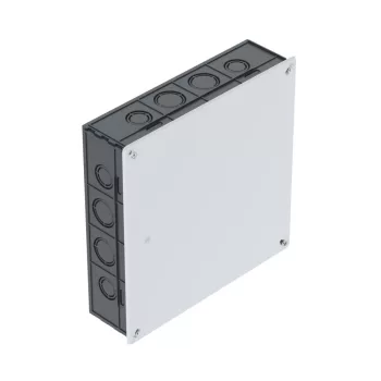   OBO-2003136 kötődoboz vakolat alatti 250x250x65 fekete - UV 250 K