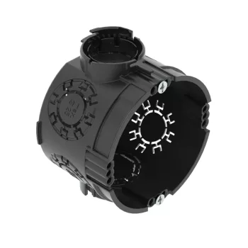   OBO-2003701 szerelvénydoboz csavarral vakolat alatti O60mm, H46mm 0 fekete - UG 46-GS