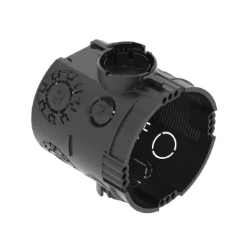   OBO-2003702 szerelvény- /kötődoboz mélyített vakolat alatti O60mm, H66mm 0 fekete - UG 66