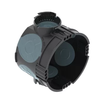   OBO-2003706 szerelvénydoboz huzatmentes vakolat alatti O60mm, H46mm 0 fekete / kékesszürke - UG 46-L
