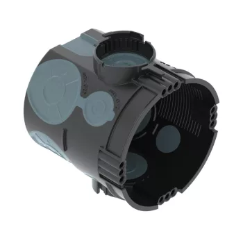   OBO-2003708 szerelvény/kötődoboz huzatmentes vakolat alatti O60mm, H66mm 0 fekete / kékesszürke - UG 66-L