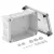 OBO-2005074 Leágazódoboz átlátszó fedéllel 286x202x125 grau / transparent - X25 LGR-TR