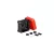 OBO-2005144 Leágazódoboz piros fedéllel 95x95x72 schwarz / rot - X02 SW-RO