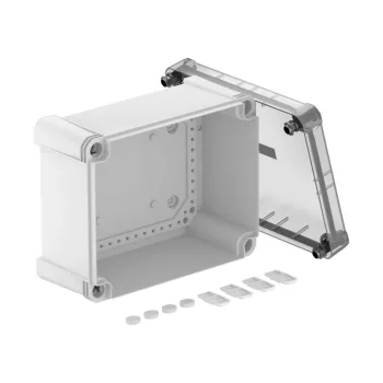  OBO-2005540 Üres doboz átlátszó fedéllel 240x191x125 grau / transparent - X16C LGR-TR