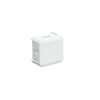   OBO-2007517 kábel-leágazódoboz bevezetőnyílásokkal 90x90x52 hófehér - T 40 RW
