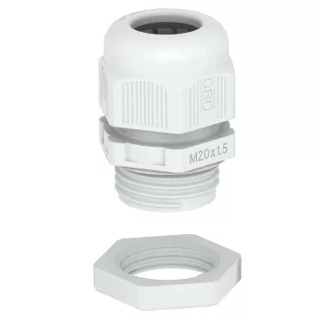   OBO-2022766 Tömszelence ellenanyával M20 világos- szürke - V-TEC VM20+ LGR