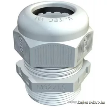   OBO-2022900 Tömszelence UV-álló M12 világos- szürke - V-TEC VM12UV LGR