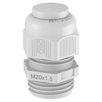   OBO-2023044 Tömszelence eloszerelt tömítodugóval M20 világos- szürke - V-TEC VM20VS LGR