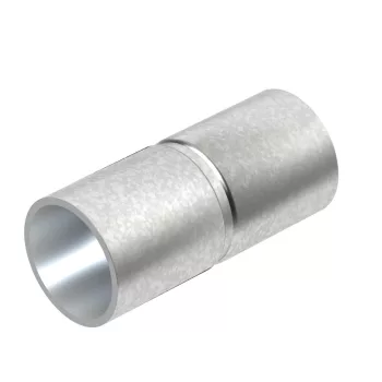   OBO-2046620 Összekötő karmantyú acél O16mm merítetten tűzihorganyzott, DIN EN ISO 1461 - SV16W FT