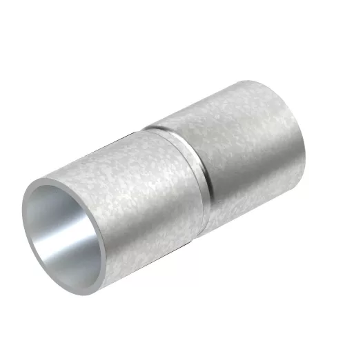 OBO-2046620 Összekötő karmantyú acél O16mm merítetten tűzihorganyzott, DIN EN ISO 1461 - SV16W FT